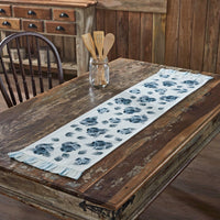 Thumbnail for Finders Keepers Hydrangea Ruffled Runner 12x48 - The Fox Decor