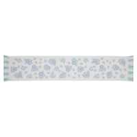 Finders Keepers Hydrangea Ruffled Runner 12x60 - The Fox Decor
