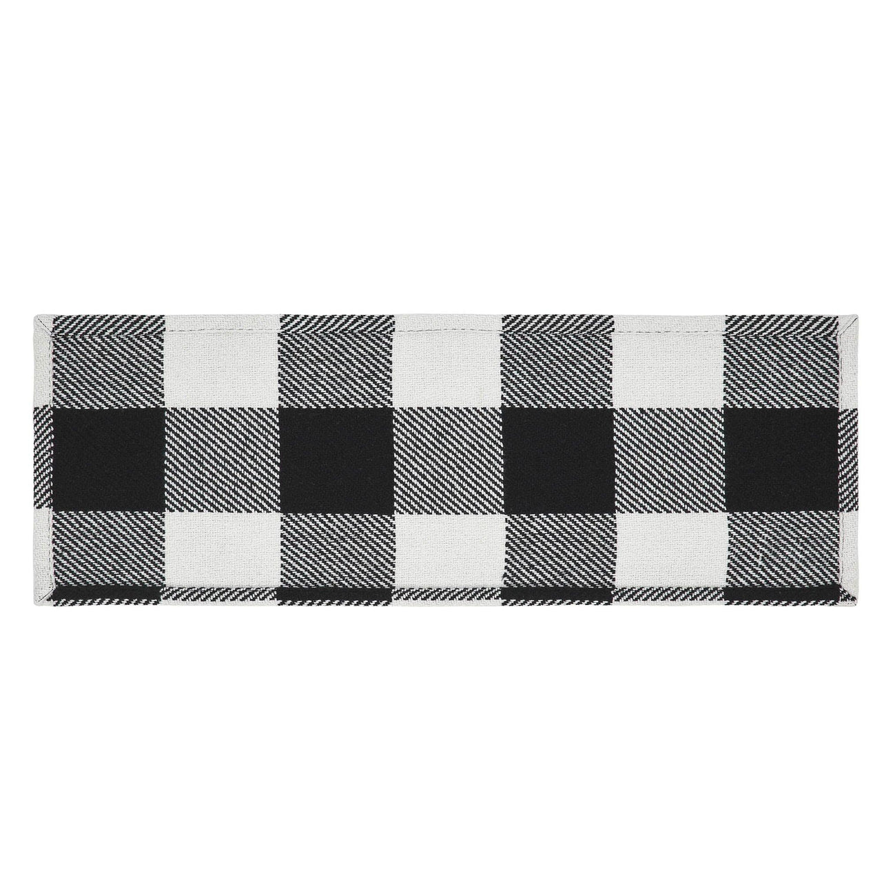 Annie Buffalo Check Black Runner 8x24 - The Fox Decor