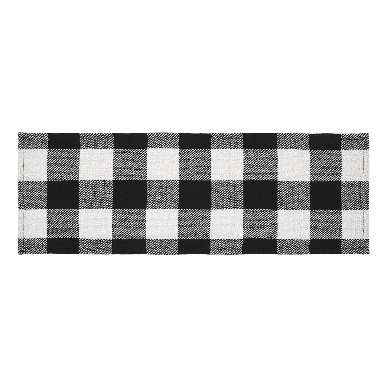 Annie Buffalo Check Black Runner 12x36 - The Fox Decor