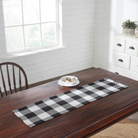 Annie Buffalo Check Black Runner 12x48 - The Fox Decor