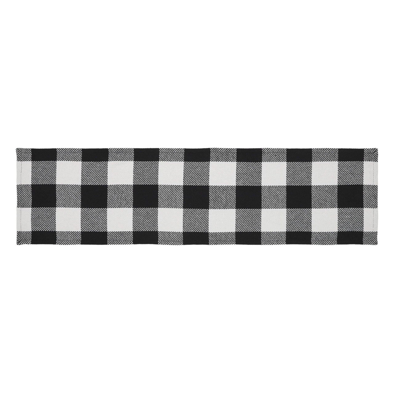 Annie Buffalo Check Black Runner 12x48 - The Fox Decor