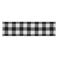 Annie Buffalo Check Black Runner 12x48 - The Fox Decor