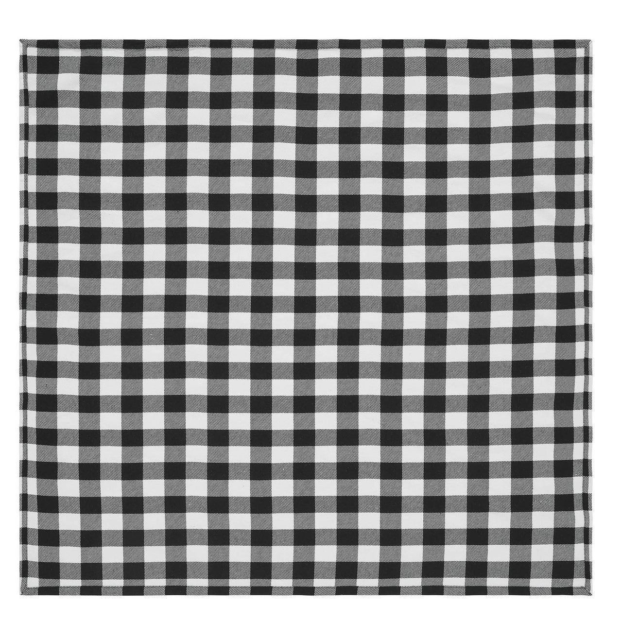 Annie Buffalo Check Black Table Topper 40x40 - The Fox Decor