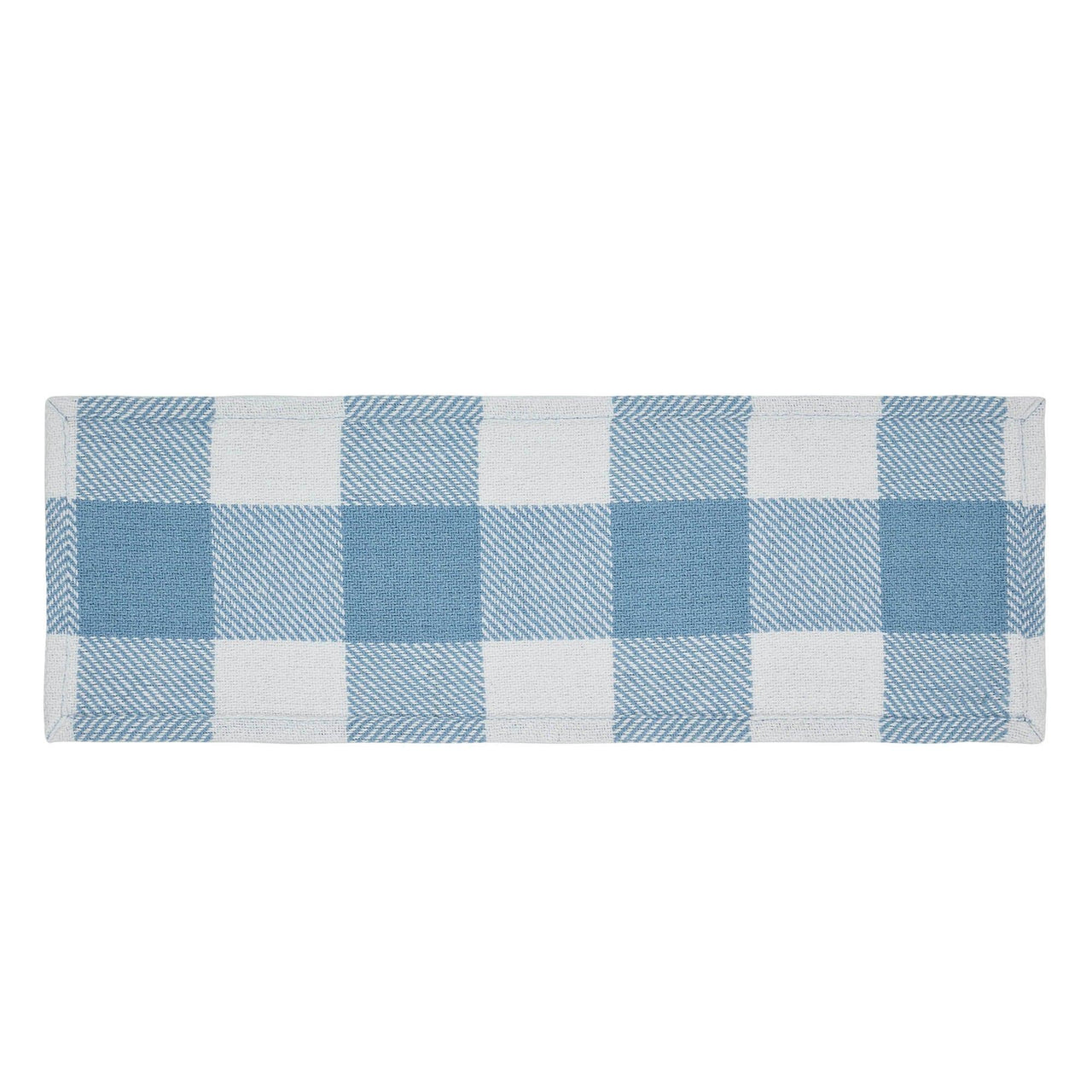 Annie Buffalo Check Blue Runner 8x24 - The Fox Decor