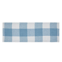 Annie Buffalo Check Blue Runner 8x24 - The Fox Decor