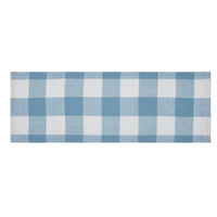 Thumbnail for Annie Buffalo Check Blue Runner 12x36 - The Fox Decor
