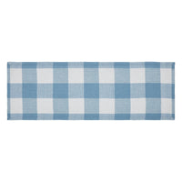 Thumbnail for Annie Buffalo Check Blue Runner 12x36 - The Fox Decor