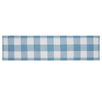 Annie Buffalo Check Blue Runner 12x48 - The Fox Decor