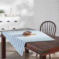 Thumbnail for Annie Buffalo Check Blue Table Topper 40x40 - The Fox Decor