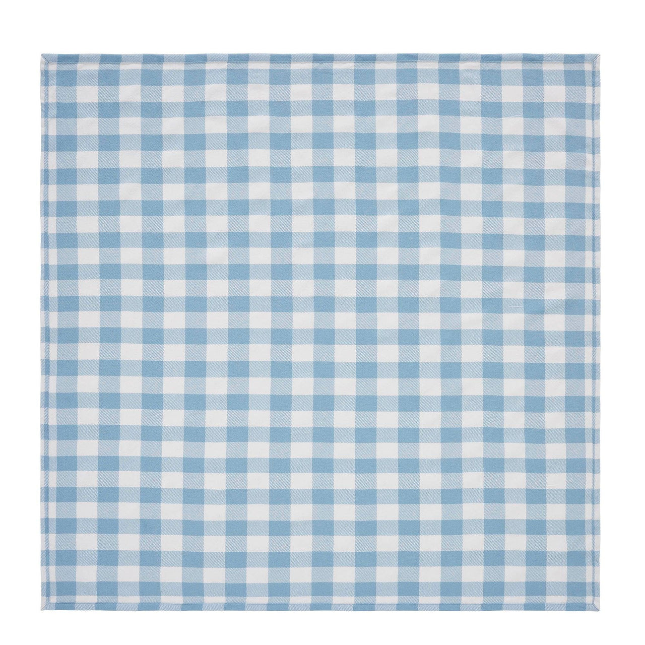 Annie Buffalo Check Blue Table Topper 40x40 - The Fox Decor
