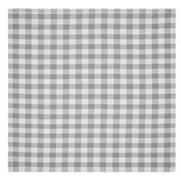 Annie Buffalo Check Grey Table Topper 40x40 - The Fox Decor