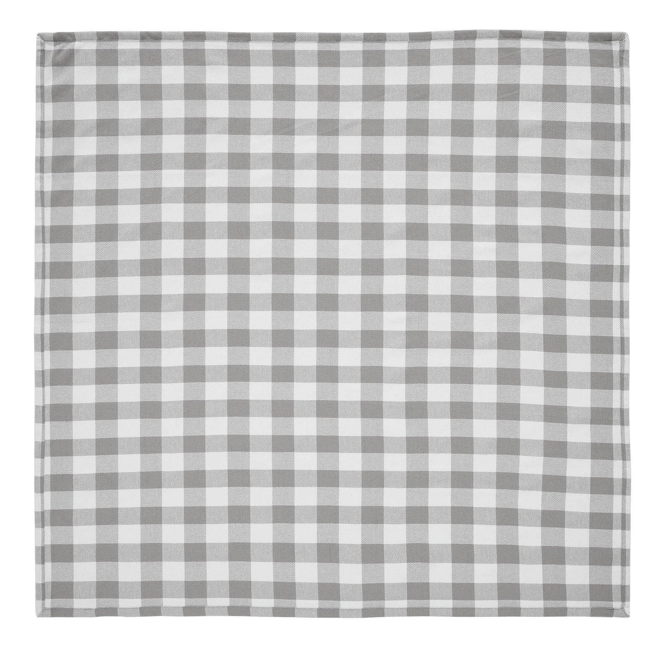 Annie Buffalo Check Grey Table Topper 40x40 - The Fox Decor