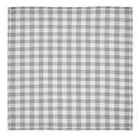 Annie Buffalo Check Grey Table Topper 40x40 - The Fox Decor