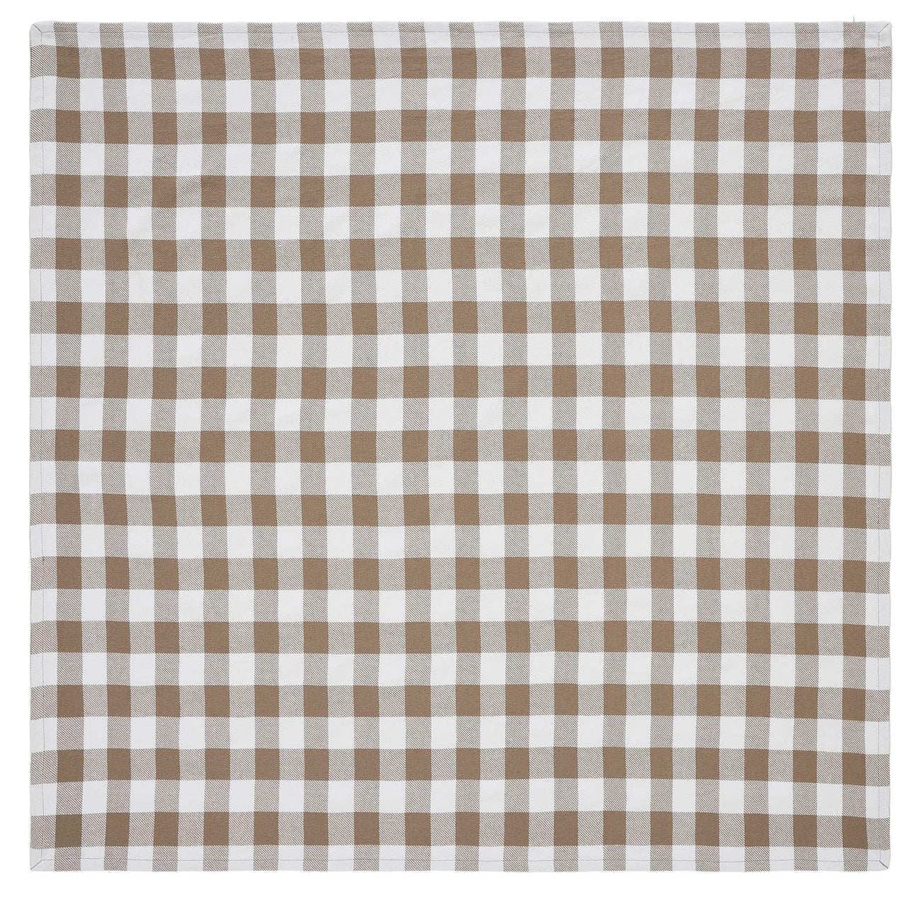 Annie Buffalo Check Portabella Table Topper 40x40 - The Fox Decor