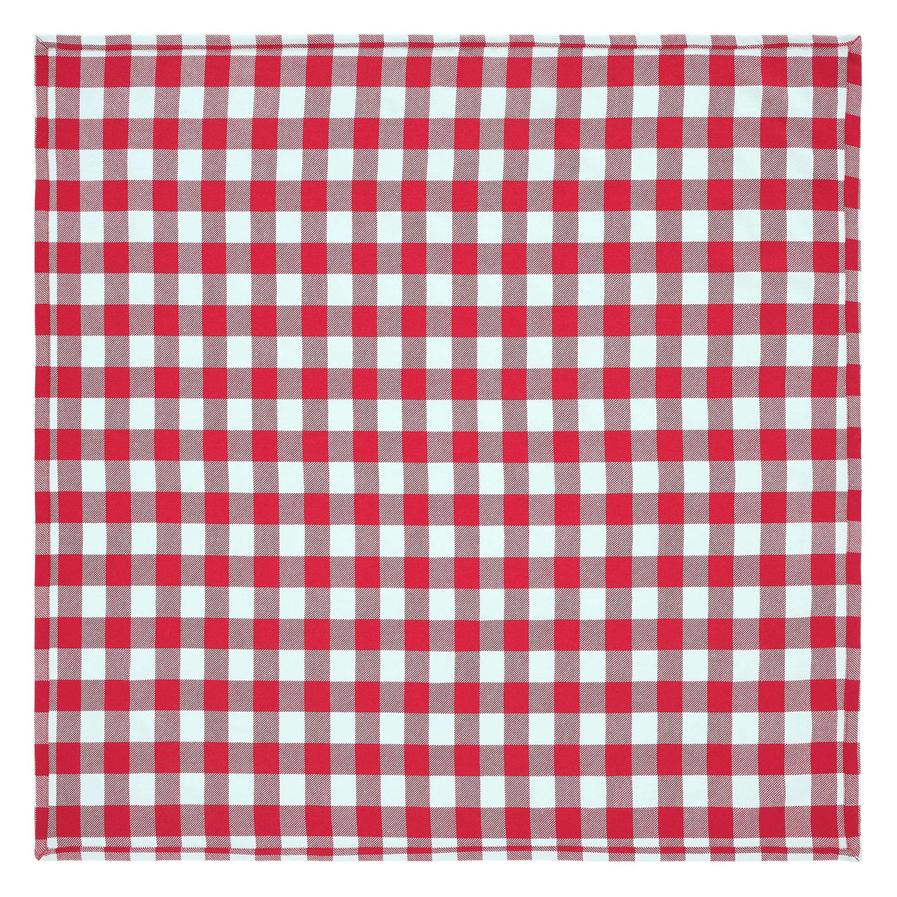 Annie Buffalo Check Red Table Topper 40x40 - The Fox Decor