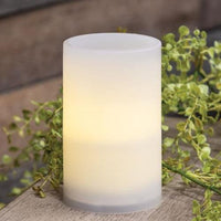 Thumbnail for Warm Light White Timer Pillar 3x5 - The Fox Decor