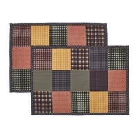 Thumbnail for Heritage Farms Quilted Placemat Set of 2 13x19 - The Fox Decor