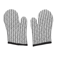 Sawyer Mill Black Ticking Stripe Oven Mitt Set of 2 - The Fox Decor
