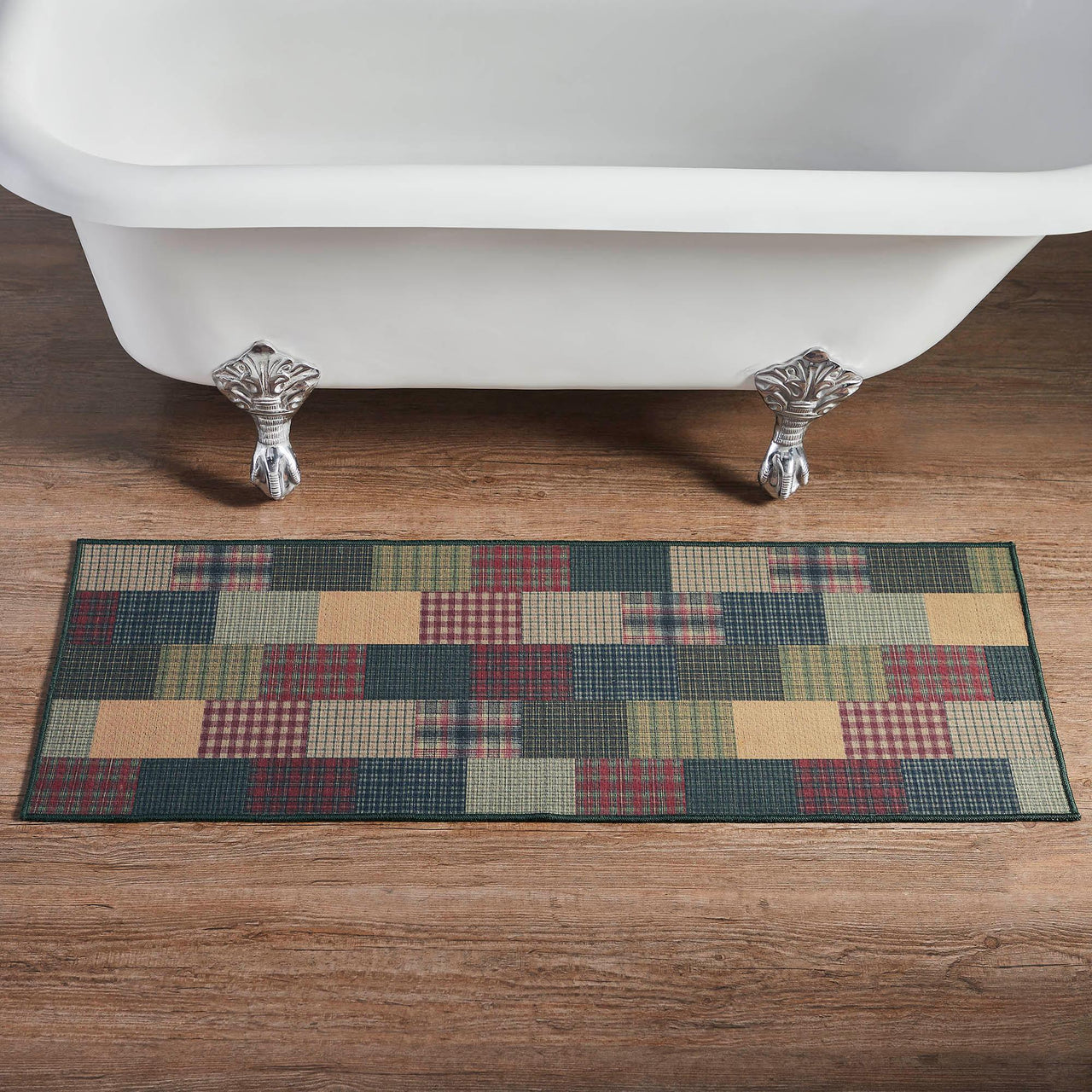Tea Cabin Polyester Bathmat 17x48 - The Fox Decor