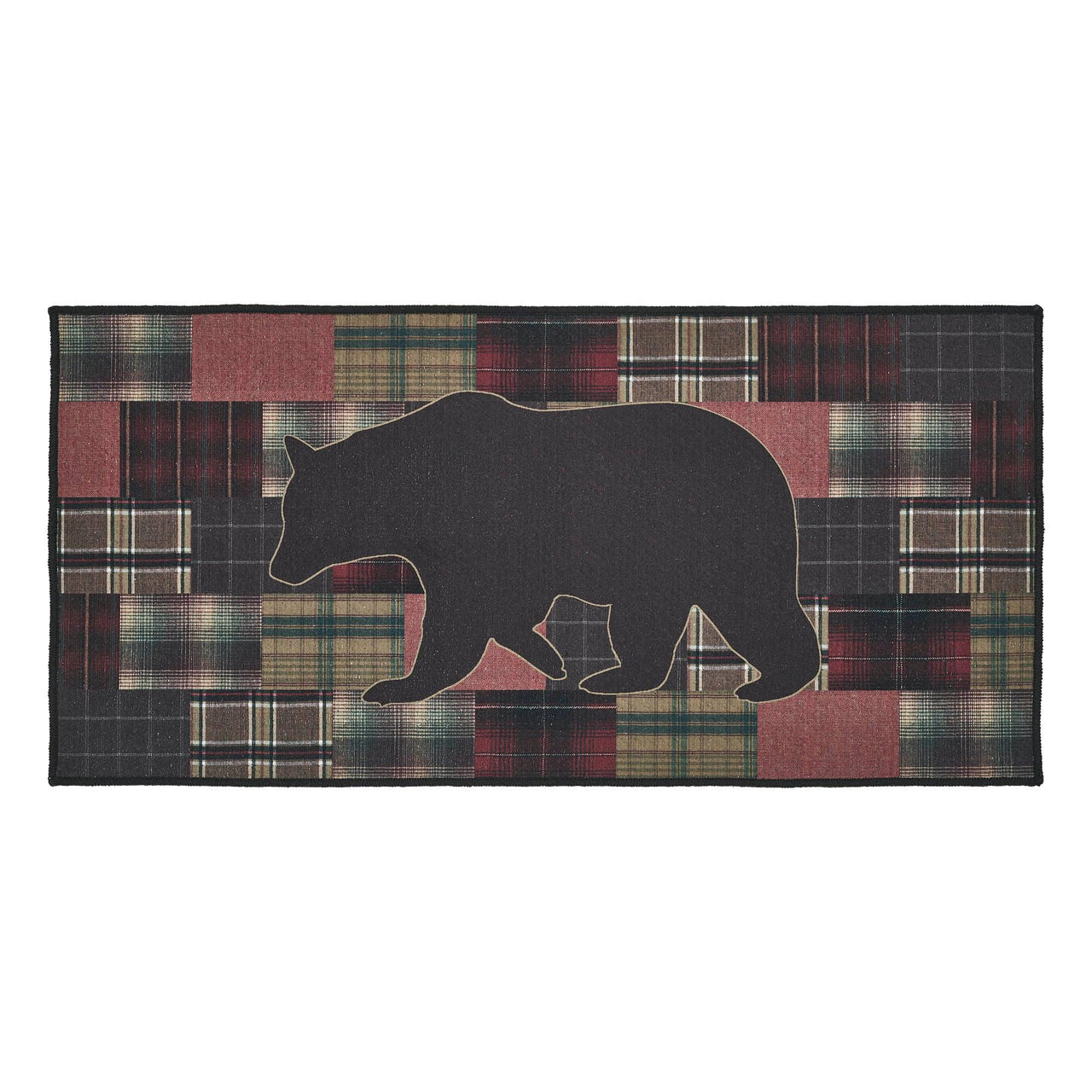 Wyatt Bear Polyester Bathmat 17x36 - The Fox Decor