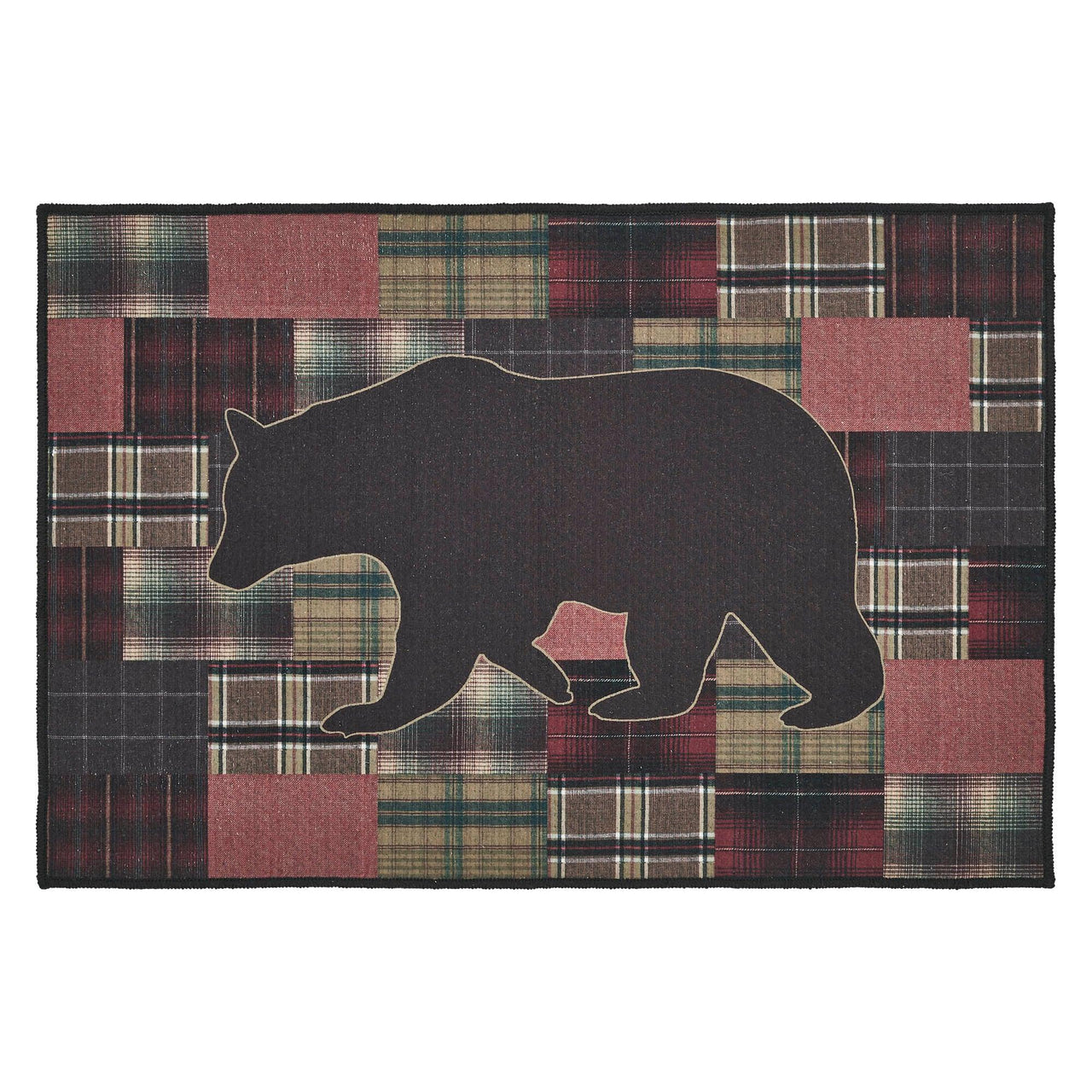 Wyatt Bear Polyester Bathmat 20x30 - The Fox Decor