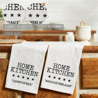 Thumbnail for Down Home 5 Star Review Tea Towel Set of 2 19x28 - The Fox Decor