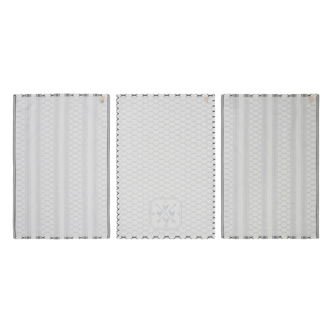 Down Home FARM Tea Towel Set of 3 19x28 - The Fox Decor