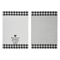 Thumbnail for Down Home Whatever I'm Cookin Tea Towel Set of 2 19x28 - The Fox Decor