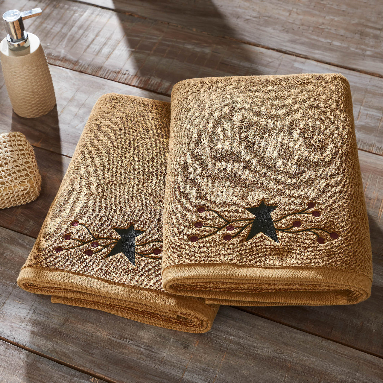 Pip Vinestar Bath Towel Set of 2 27x54 VHC Brands