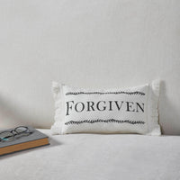 Risen Forgiven Pillow 7x13 - The Fox Decor