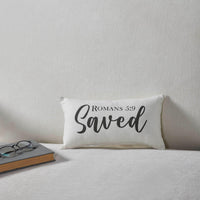 Risen Saved Pillow 7x13 - The Fox Decor