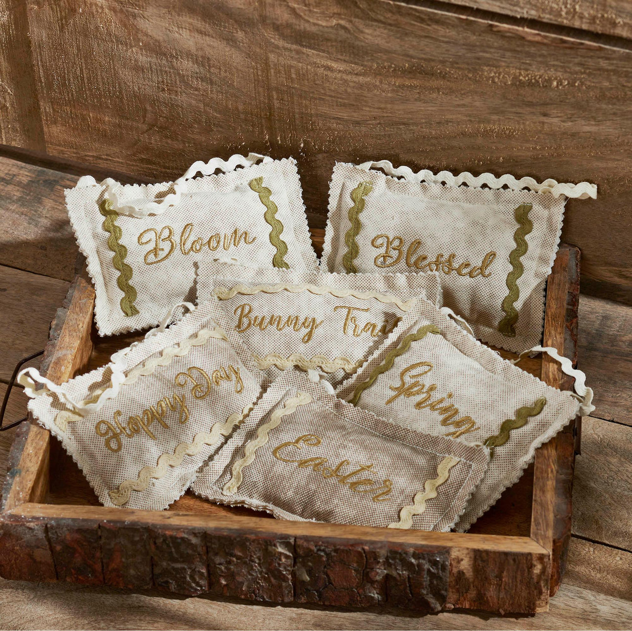 Spring In Bloom Easter & Spring Bowl Fillers Set of 6 3x5 - The Fox Decor