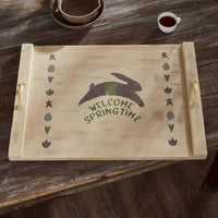 Welcome Springtime Noodle Board 21.5x29.5 - The Fox Decor