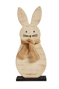 Thumbnail for Wooden Spring Bunny 13x5.25x2.25 VHC Brands - The Fox Decor