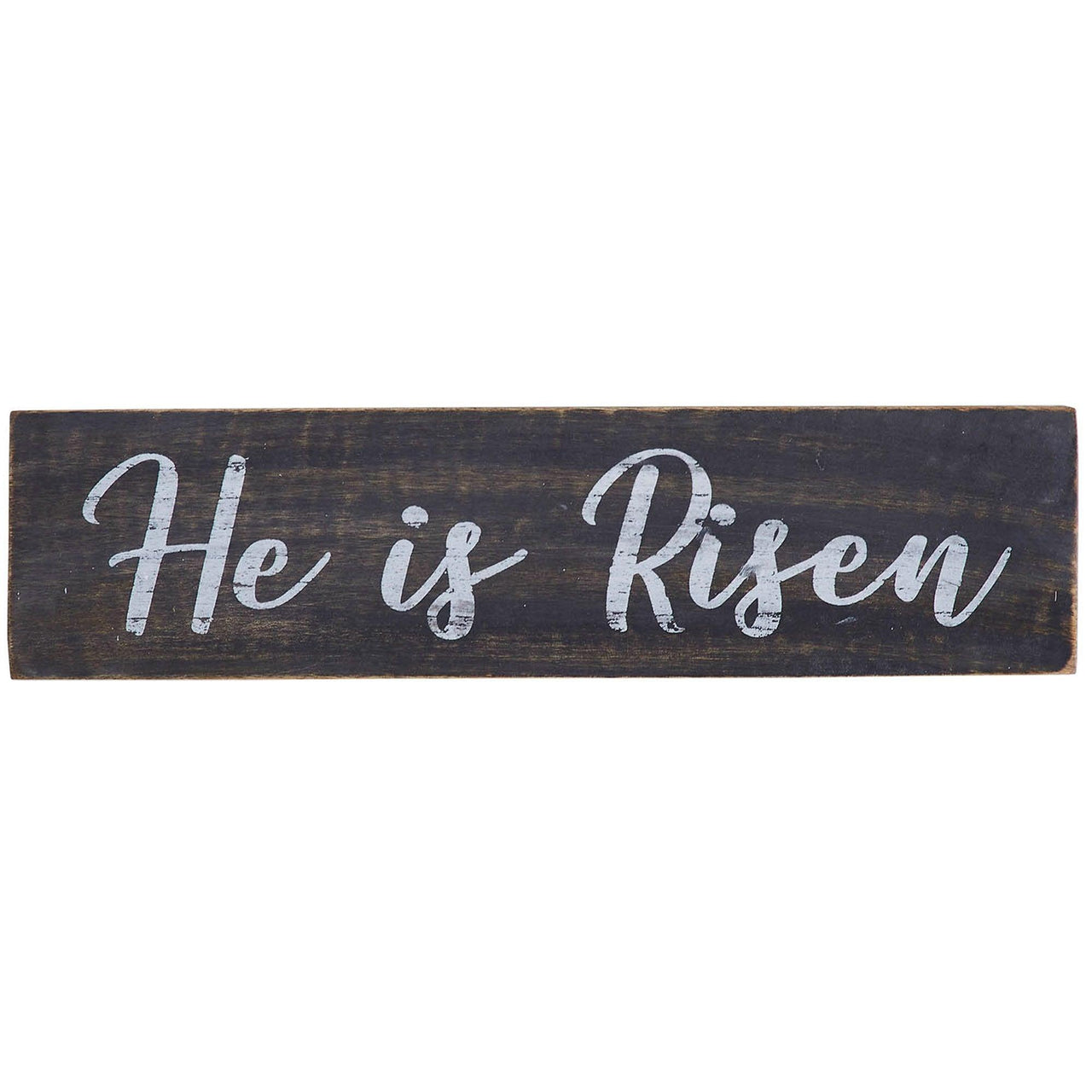 He Is Risen Wooden Sign 3x12 - The Fox Decor