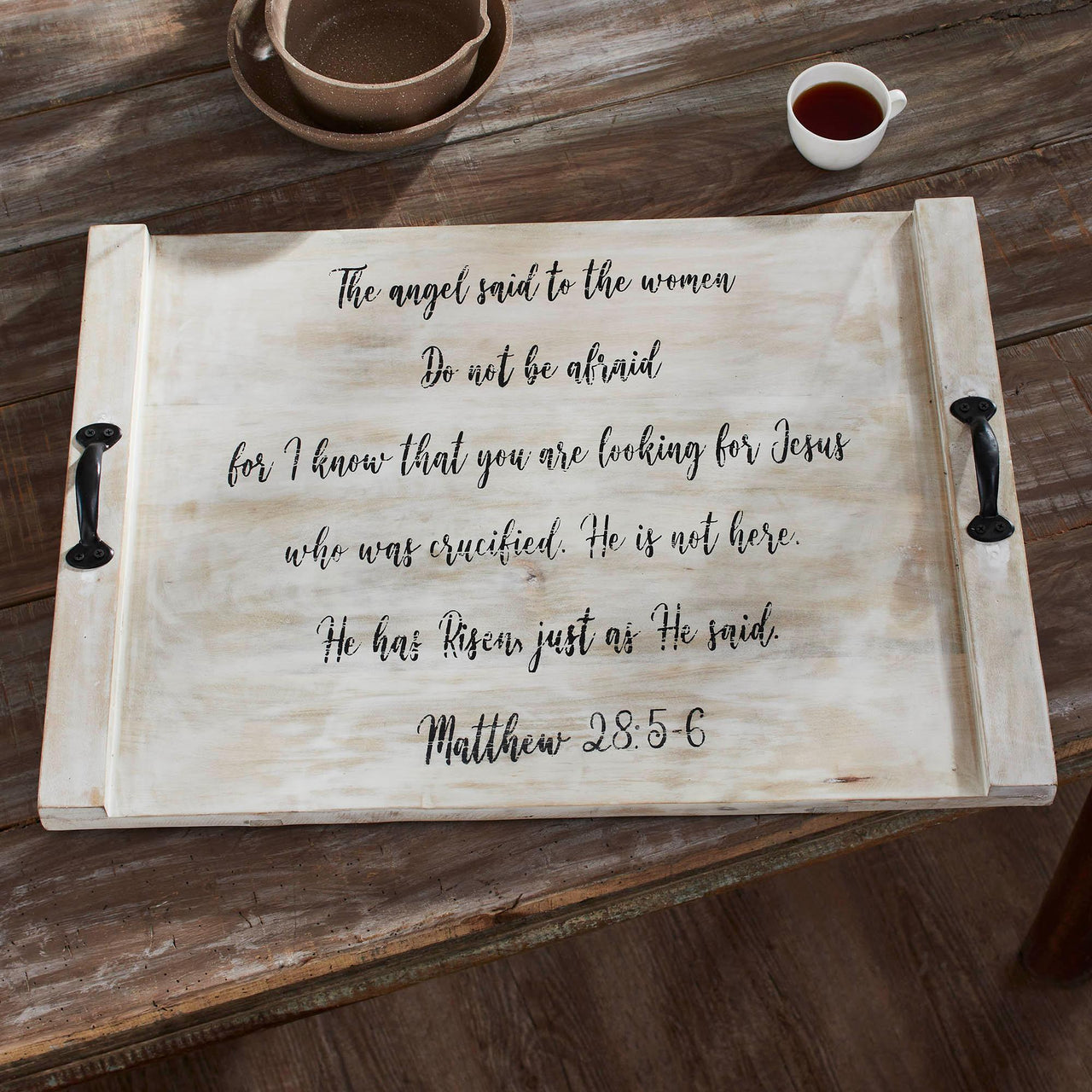 Matthew 28 Noodle Board 21.5x29.5 - The Fox Decor