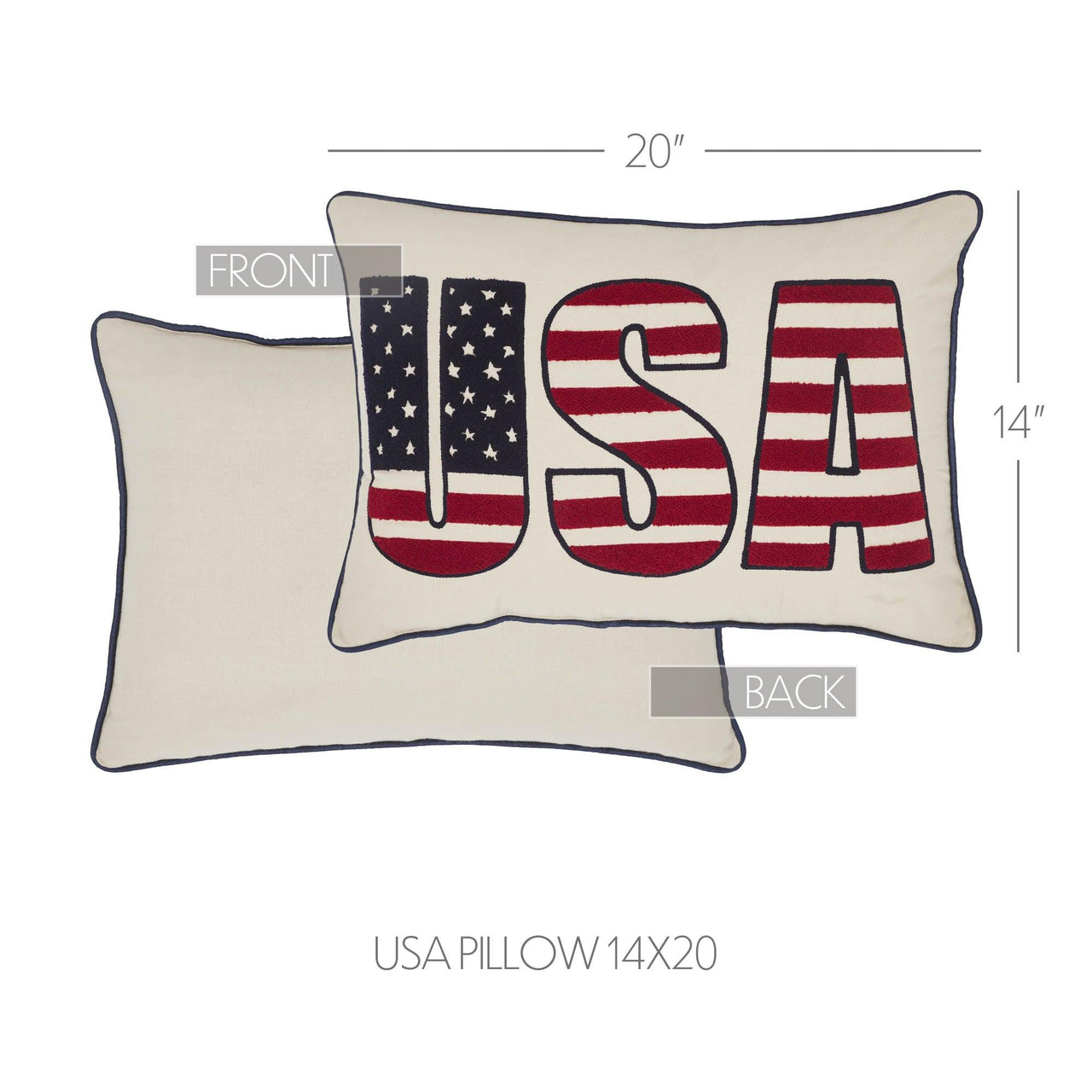 USA Pillow 14x20 - The Fox Decor