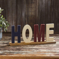 RWB HOME Wooden Block 14x6.25x2.25 - The Fox Decor