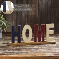RWB HOME Wooden Block 14x6.25x2.25 - The Fox Decor