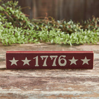 Thumbnail for 1776 Wooden Sign 1.75x9 - The Fox Decor