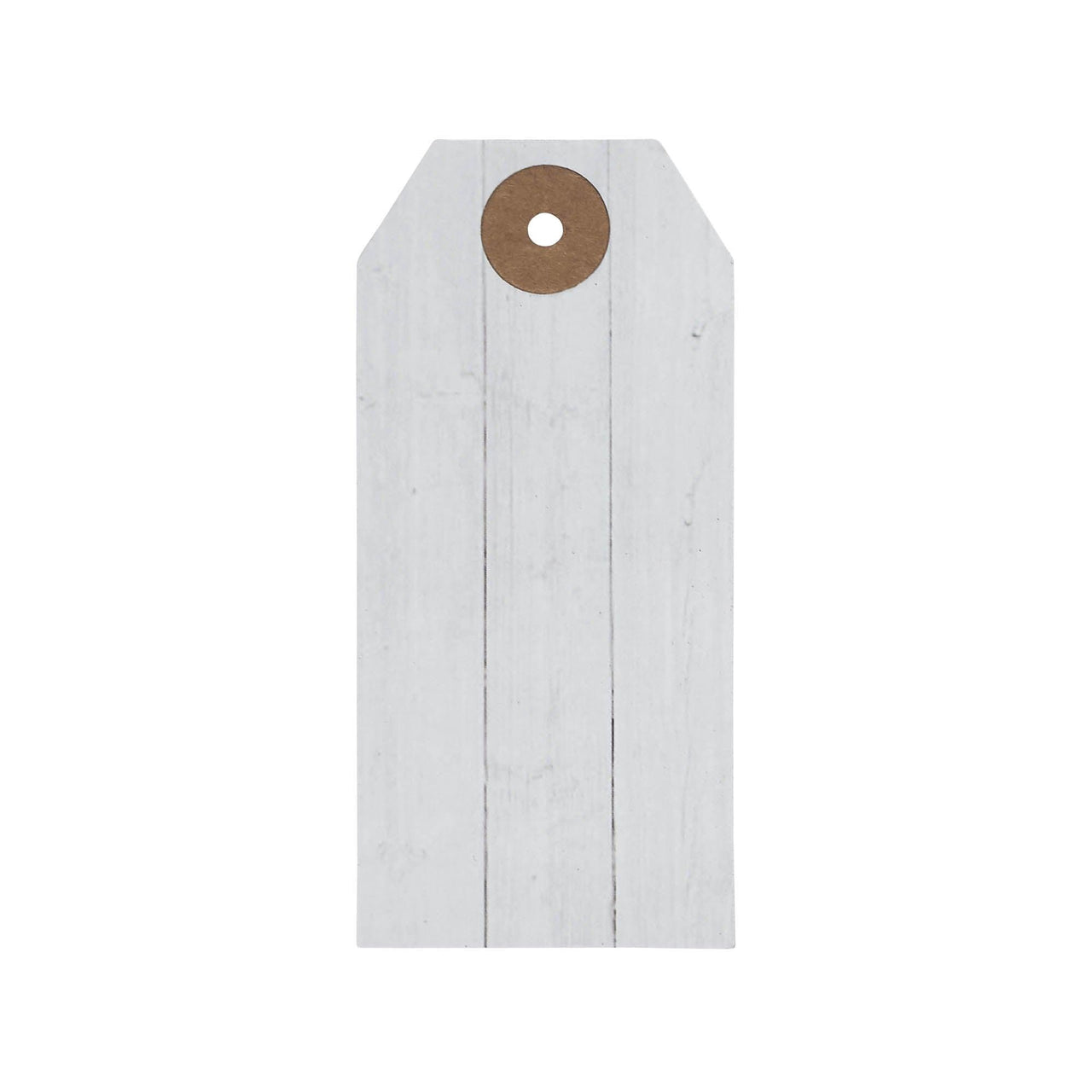Faceted Barn Star Barnwood Paper Tag Charcoal 3.75x1.75 w/ Twine Set of 50 - The Fox Decor