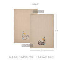 Autumn Pumpkin Patch Tea Towel 19x28 - The Fox Decor