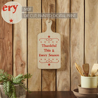 Thankful This & Every Season MDF Cutting Board Sign 18x8.5 - The Fox Decor