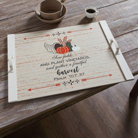 Thumbnail for Psalm 107:37 Harvest Noodle Board 21.5x29.5 - The Fox Decor