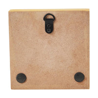 Prim Stars Pumpkin Raven Mustard Base MDF Sign 5x5 - The Fox Decor