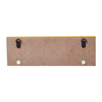 Under The Harvest Moon Prim Stars Mustard Base MDF Sign 4x12 - The Fox Decor