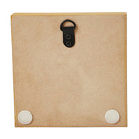 Prim Star Raven Mustard Base MDF Sign 5x5 - The Fox Decor