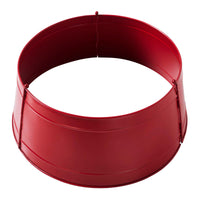 Thumbnail for Christmas Tree Collar Metal Barn Red/Burgundy/Charcoal 8x20x20 VHC Brands - The Fox Decor