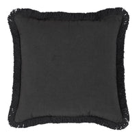 3 Christmas Trees Black Woven Pillow 12x12 VHC Brands - The Fox Decor